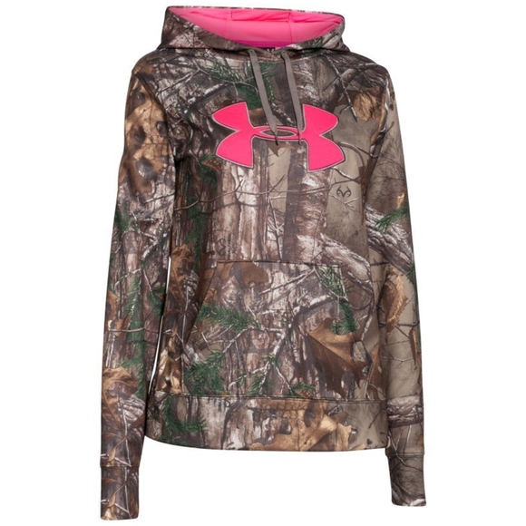 ua storm camo hoodie